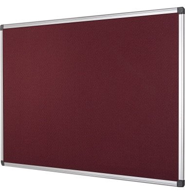 Pinnwand SA0305170, 90x60cm, Filz, Aluminiumrahmen, rot Pinnwand SA0305170, 90x60cm, Filz, Aluminiumrahmen, rot