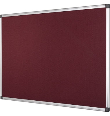 Pinnwand SA2105170, 240x120cm, Filz, Aluminiumrahmen, rot Pinnwand SA2105170, 240x120cm, Filz, Aluminiumrahmen, rot