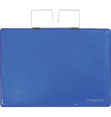 Kennzeichnungshülle 165041 A4 quer PVC bl