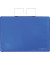 Kennzeichnungshülle 165041 A4 quer PVC bl