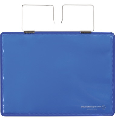 Kennzeichnungshülle 165241 A5 quer PVC bl