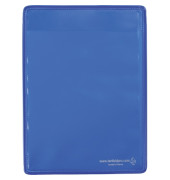 Kennzeichnungshülle 166201 A5 hoch PVC bl magnethaftend