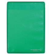 Kennzeichnungshülle 166205 A5 hoch PVC gn magnethaftend