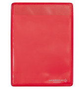 Kennzeichnungshülle 166003 A4 hoch PVC rt magnethaftend