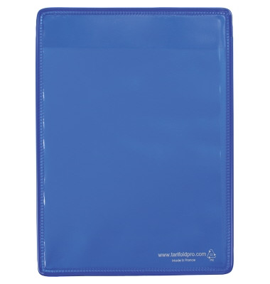 Kennzeichnungshülle 166001 A4 hoch PVC bl magnethaftend
