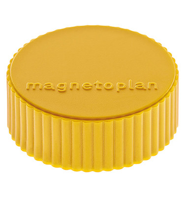 Haftmagnete Discofix Magnum 1660002 rund 34x13mm (ØxH) gelb 2000g Haftkraft