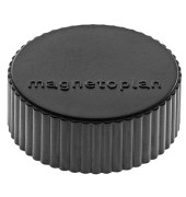 Haftmagnete Discofix Magnum 1660012 rund 34x13mm (ØxH) schwarz 2000g Haftkraft