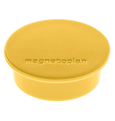 Haftmagnete Discofix Color 1662002 rund 40x13mm (ØxH) gelb 2200g Haftkraft