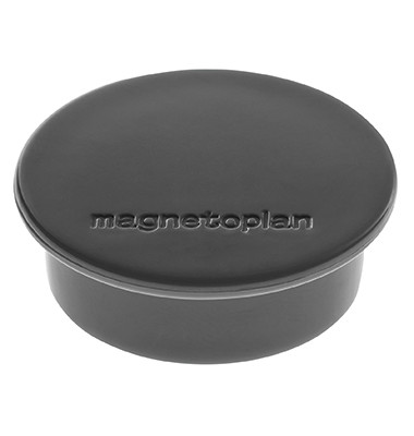 Haftmagnete Discofix Color 1662012 rund 40x13mm (ØxH) schwarz 2200g Haftkraft