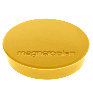 Haftmagnet Discofix Standard, 1664202, Rund, 30mm &Oslash;, gelb, 700g