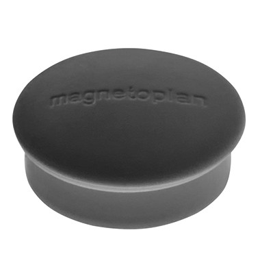 Haftmagnete Discofix Mini 1664612 rund 19x7mm (ØxH) schwarz 100g Haftkraft