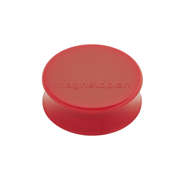 4013695043166 - Haftmagnete Ergo Large 1665006 rund 34x125mm (ØxH) rot 2000g Haftkraft 4013695043166 magnetoplan 1665006 10 Stück