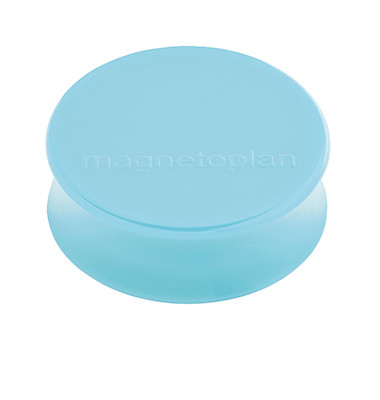Haftmagnet Ergo, 16650103, Rund, 34mm &Oslash;, babyblau, 2000g