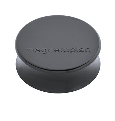 Haftmagnet Ergo, 16650101, Rund, 34mm &Oslash;, felsgrau, 2000g