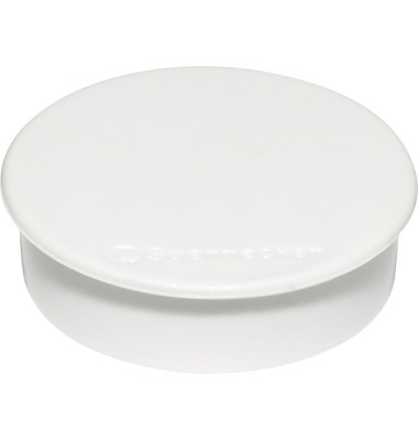 Haftmagnet 4805, Rund, 32mm &Oslash;, wei&szlig;, 800g