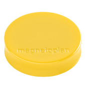 Haftmagnet Ergo, 16640102, Rund, 30mm &Oslash;, goldgelb, 700g