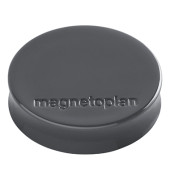 Haftmagnet Ergo Medium, 16640101, Rund, 30mm &Oslash;, felsgrau, 700g