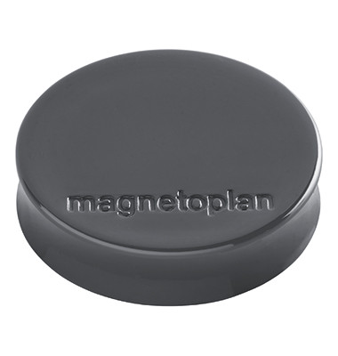 Haftmagnet Ergo Medium, 16640101, Rund, 30mm &Oslash;, felsgrau, 700g