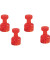 Haftmagnete Memohalter 1666118 rund 18mm Ø rot 500g Haftkraft