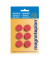 Haftmagnete Discofix Hobby 16645606 rund 24x8mm (ØxH) rot 300g Haftkraft