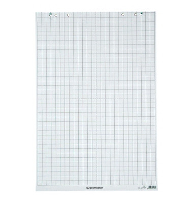 Flipchartblock 1140, 68x99cm, kariert / blanko, 80g