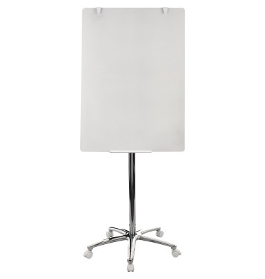 Flipchart, GEA4850126, 70x100cm (BxH), wei&szlig;, mit Rollen