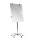 Flipchart, GEA4850116, 70x100cm (BxH), wei&szlig;, mit Rollen, mit 2 Seitenarmen