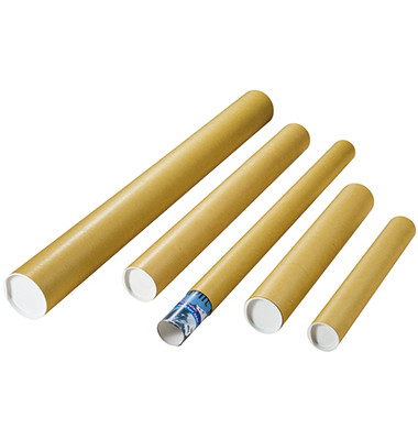 Versandrohr TB1000.100.20 braun, bis DIN A0, innen 1000xØ100mm, rund, Karton Versandrohr TB1000.100.20 braun, bis DIN A0, innen 1000xØ100mm, rund, Karton