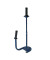 Stretchfolienabroller 161741500 bis 500mm blau Kern-Ø bis 38mm leer 