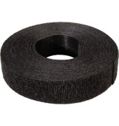 Klettstreifen VELCRO 5m unperf. sw