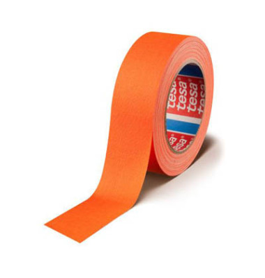 Gewebeband 04671-00049, 19mm x 25m, neonorange