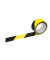 Signalklebeband 796886, 50mm x 66m, PP, leise abrollbar, gelb/schwarz