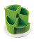 Multiköcher Linear H6390550 drehbar 4Fächer apple green