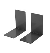 Buchstützen E-10244 00 9x14x14cm (BxTxH) Metall schwarz Buchstützen E-10244 00 9x14x14cm (BxTxH) Metall schwarz