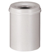 Papierkorb H2515482 15l rund Metall lichtgrau