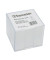 Zettelbox 5806, 10,5x10,5x9,1cm, transparent, Kunststoff, inkl.: 720 Notizzettel