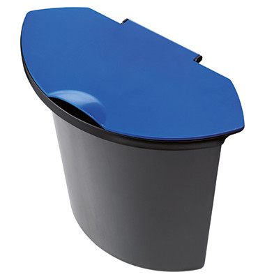 Abfalleinsatz H6106592 6Liter f. H 61061/H 61062 schwarz/blau Abfalleinsatz H6106592 6Liter f. H 61061/H 61062 schwarz/blau