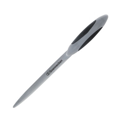 Brieföffner 0092 23cm Softgriff schwarz/grau Brieföffner 0092 23cm Softgriff schwarz/grau