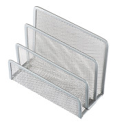 Briefständer the mail network H2518300, silber, Metall