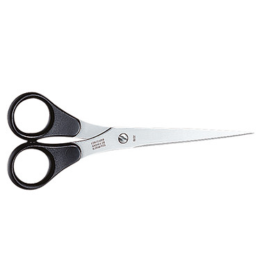 Universalschere, rostfreiem Stahl, rostfrei, 17cm, schwarz