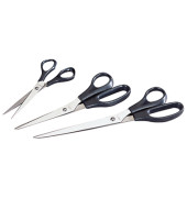 Schere 20,4cm 8Zoll Stahl rostfrei schwarz