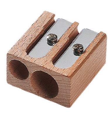 Doppelspitzer 704110000 max. 10mm Holz natur