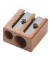 Doppelspitzer 704110000 max. 10mm Holz natur