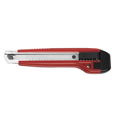 Cutter PREMIUM E-84004 00 18mm Kunststoff rot/schwarz