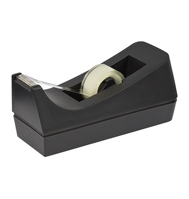 Klebebandabroller 173210390, f&uuml;r Klebeb&auml;nder bis 19mm x 33m, schwarz