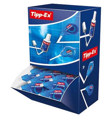 Korrekturroller 895951 Easy Correct, blau/transparent, 4,2mm x 12m, Einweg, in Display