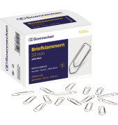 Büroklammern 1353, 32mm, Metall verzinkt silber