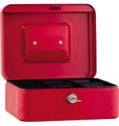 Geldkassette 178039130 rot 200x160x90mm