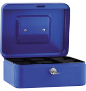 Geldkassette 178039150 blau 200x160x90mm
