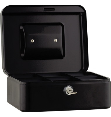 Geldkassette 178039190 schwarz 200x160x90mm